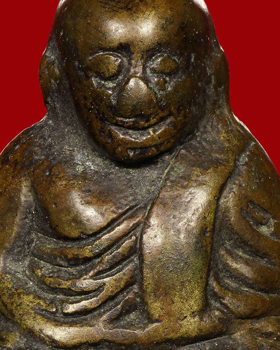 รูปหล่อหลวงพ่อเงินบางคลาน พิมพ์ขี้ตา ห้าชาย จีวรหงาย จ.บางคลาน