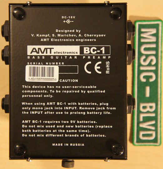 AMT Electronics BC-1 Bass Crunch Bass Preamp