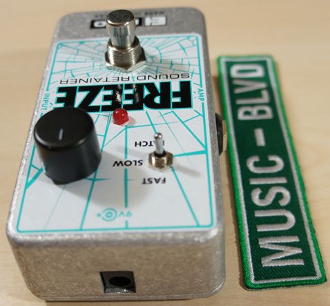 Electro-Harmonix Freeze Sound Retainer Compression Guitar Effects Pedal