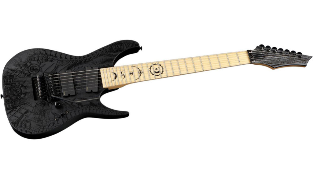 Dean Custom Run Rusty Cooley RC7x Lazer Electric Guitar Lazer