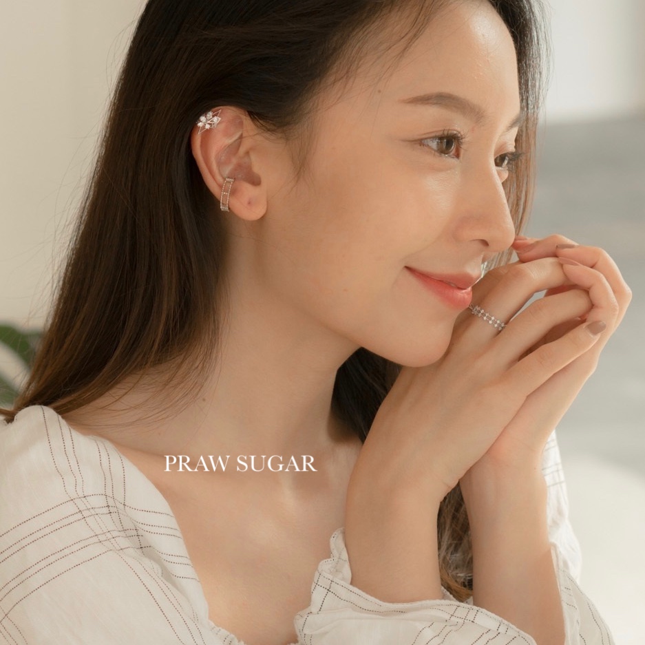 Miracle Circle Little Earcuff - ต่างหูแบบเกี่ยวมิราเคิลทรงกลม (มี 2 สี)