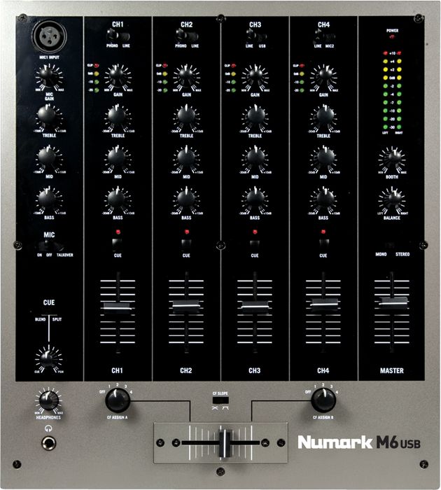 Numark M6 USB DJ Mixer