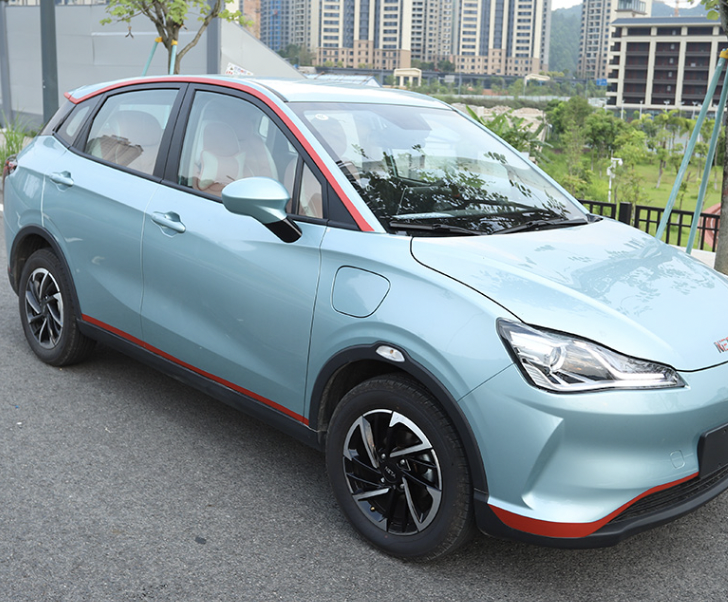 สติกเกอร์แต่งขอบรถ สำหรับรถยนต์ไฟฟ้า NETA V , NETA V pro มีสองสี แดง และส้ม