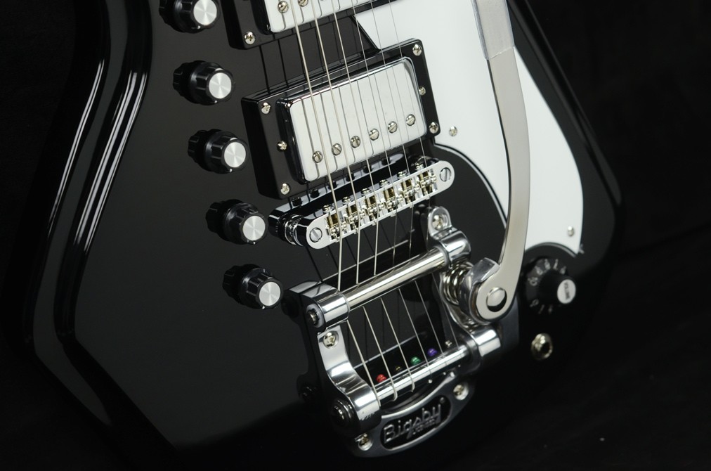 Airline Guitars 3P DLX - Black