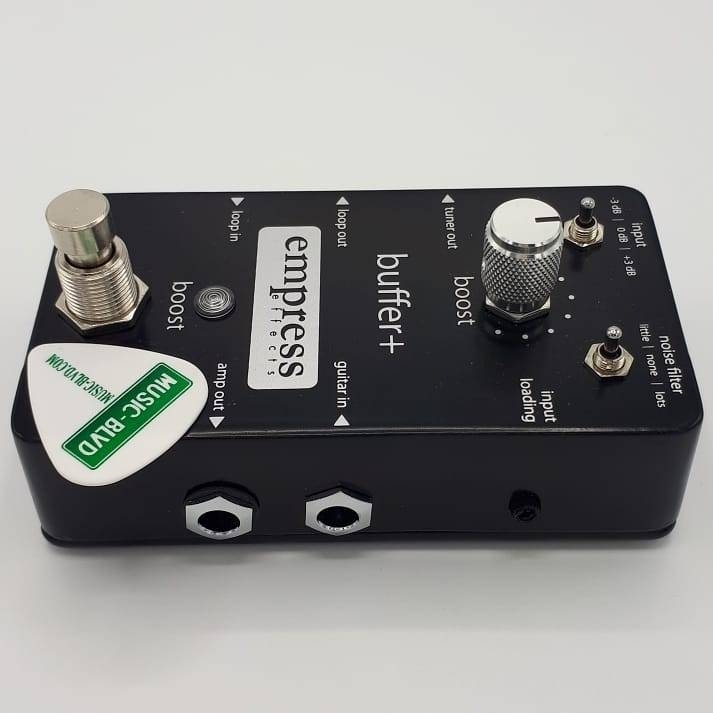 Empress Effects Buffer+ Analog I/O Interface Guitar Pedal with Switchable Boost