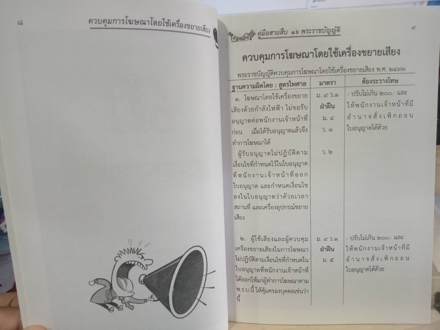 คู่มือสายสืบ 16 พระราชบัญญัติ (5E 02)