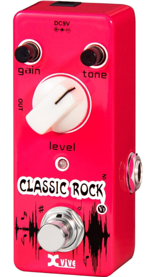 XVive V1 Classic Rock Guitar Effects Pedal