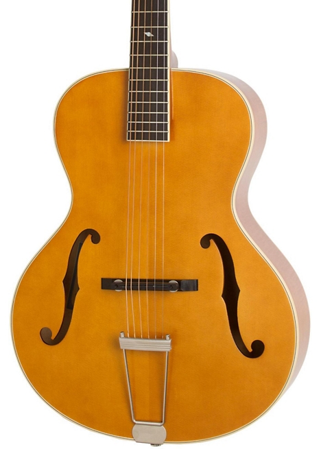 Epiphone Masterbilt Century Collection Zenith Classic F-Hole Archtop Acoustic-Electric Guitar - Vintage Natural