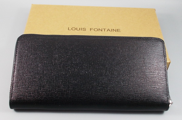 กระเป๋าสตางค์ LOUIS FONTAINE ดำ-เหลือง ใหม่ แท้