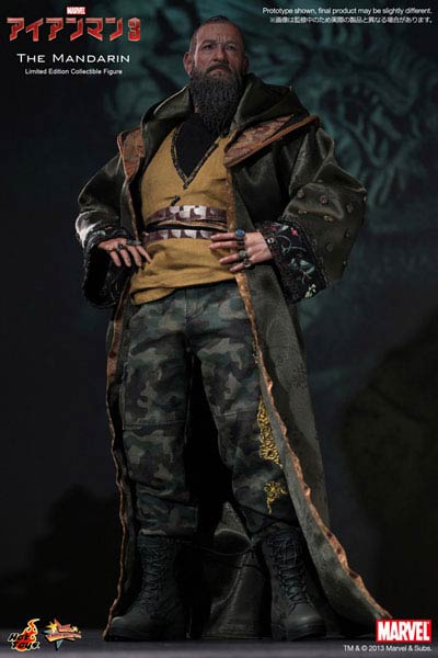 Hot Toys Movie Masterpiece 1/6 Scale Fully Poseable Figure:Iron Man 3 The Mandarin (EMS,แท้)