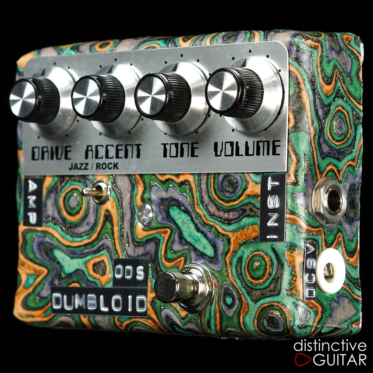 Shins Music Dumbloid ODS Overdrive Special Sukimo Leather Blue Marble #1222