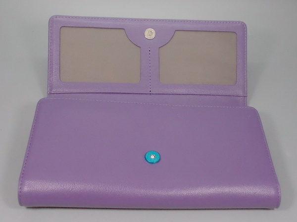 กระเป๋าสตางค์ ELLE ม่วงมะปรางเข้ม ใหม่ แท้