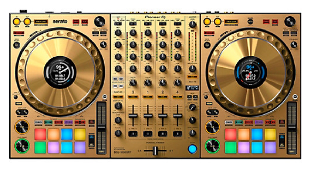 Pioneer DDJ-1000SRT-N Limited Edition Gold Controller for Serato DJ Pro Gold