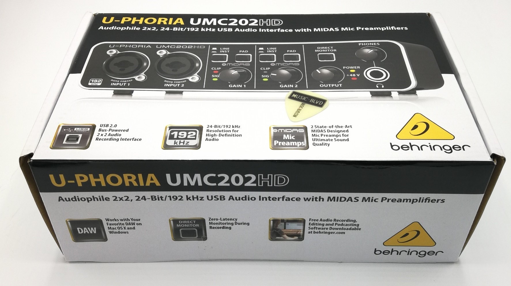 Behringer U-Phoria UMC202HD USB Audio Interface