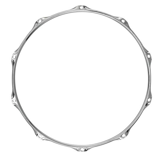 TAMA Ultimate Steel Mighty Hoop, Batter Side, 10 Holes 14 in.