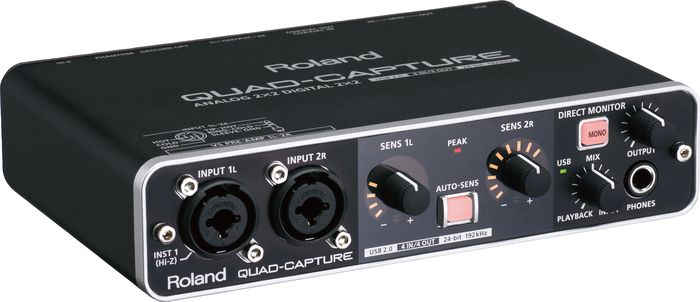 Roland Quad Capture USB 2.0 Audio Interface