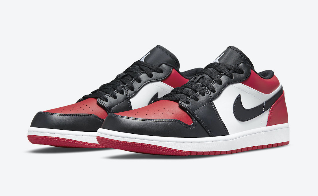 Nike Air Jordan 1 Low Bred Toe