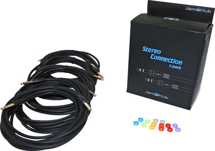 JamHub Stereo Connection 5-Pack