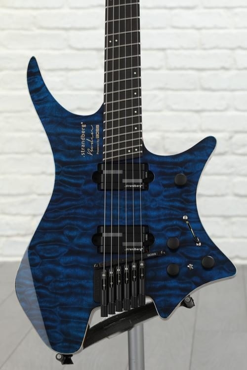 Boss V-BDN VG Strandberg Sweetwater USA Exclusive - Blue with Ebony Fingerboard