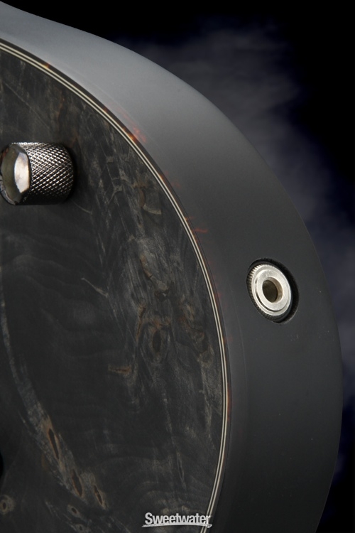 Ibanez RG Premium Sweetwater USA Exclusive - Transparent Black Flat, Buckeye Burl