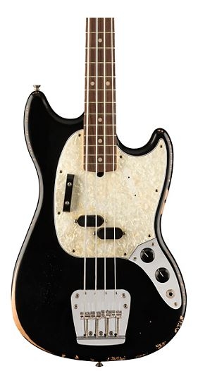 Fender Justin Meldal-Johnsen Road Worn Mustang Electric Bass