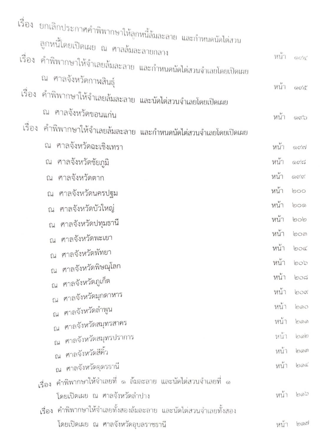 กฎหมายออกใหม่ ตอนที่ 18/63 52 ประกาศเจ้าพนักงานพิทักษ์ทรัพย์