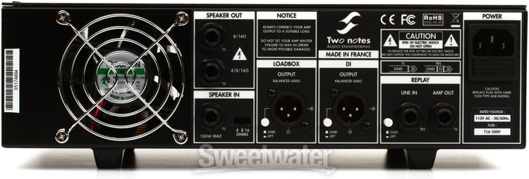 Two Notes Torpedo Reload Reactive-Active Attenuator