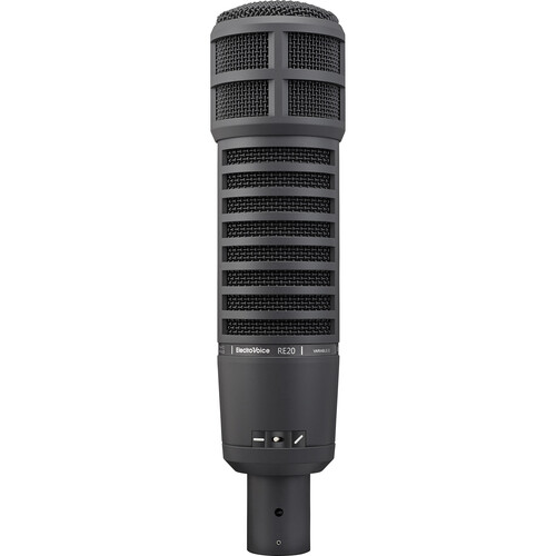Electro-Voice RE20 Broadcast Announcer Microphone with Variable-D