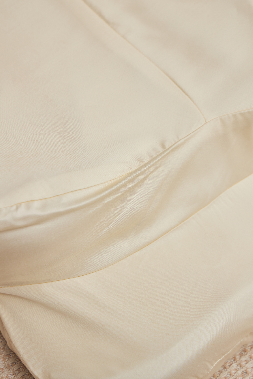 Viscose Derived from Bamboo Pillowcase – Queen Size 25"x15"x5.5" – Zippered Case for Contour Neck Pillows