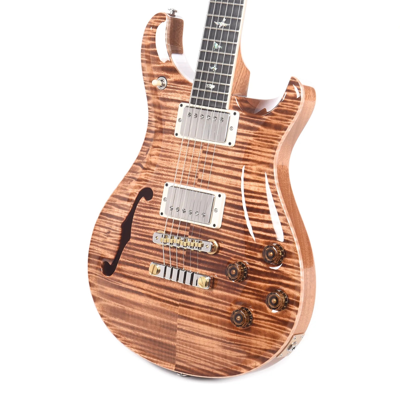 PRS McCarty 594 Semi-Hollow Limited Edition Artist Package Copperhead w/Pattern Vintage Neck & Nickel Hardware
