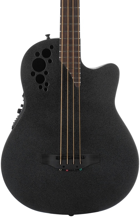 Ovation Elite TX 4-string Bass - Satin Black