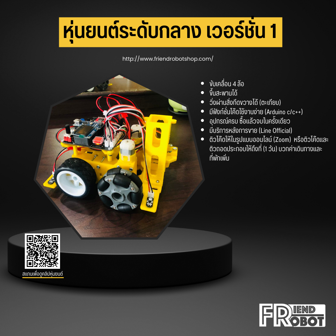 หุ่นยนต์ระดับกลาง เวอร์ชั่น 1