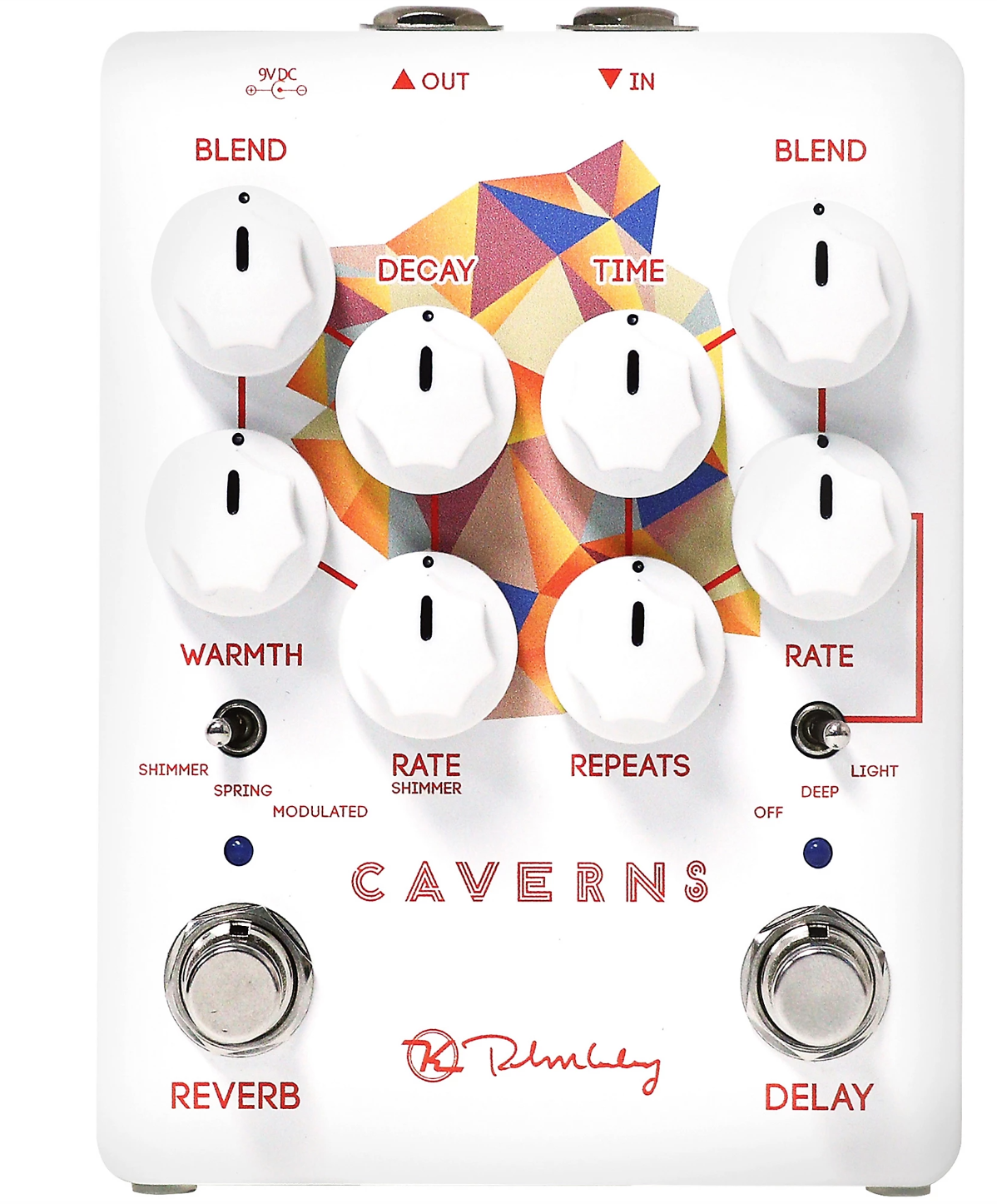 Keeley Caverns V2 Delay/Reverb Effects Pedal