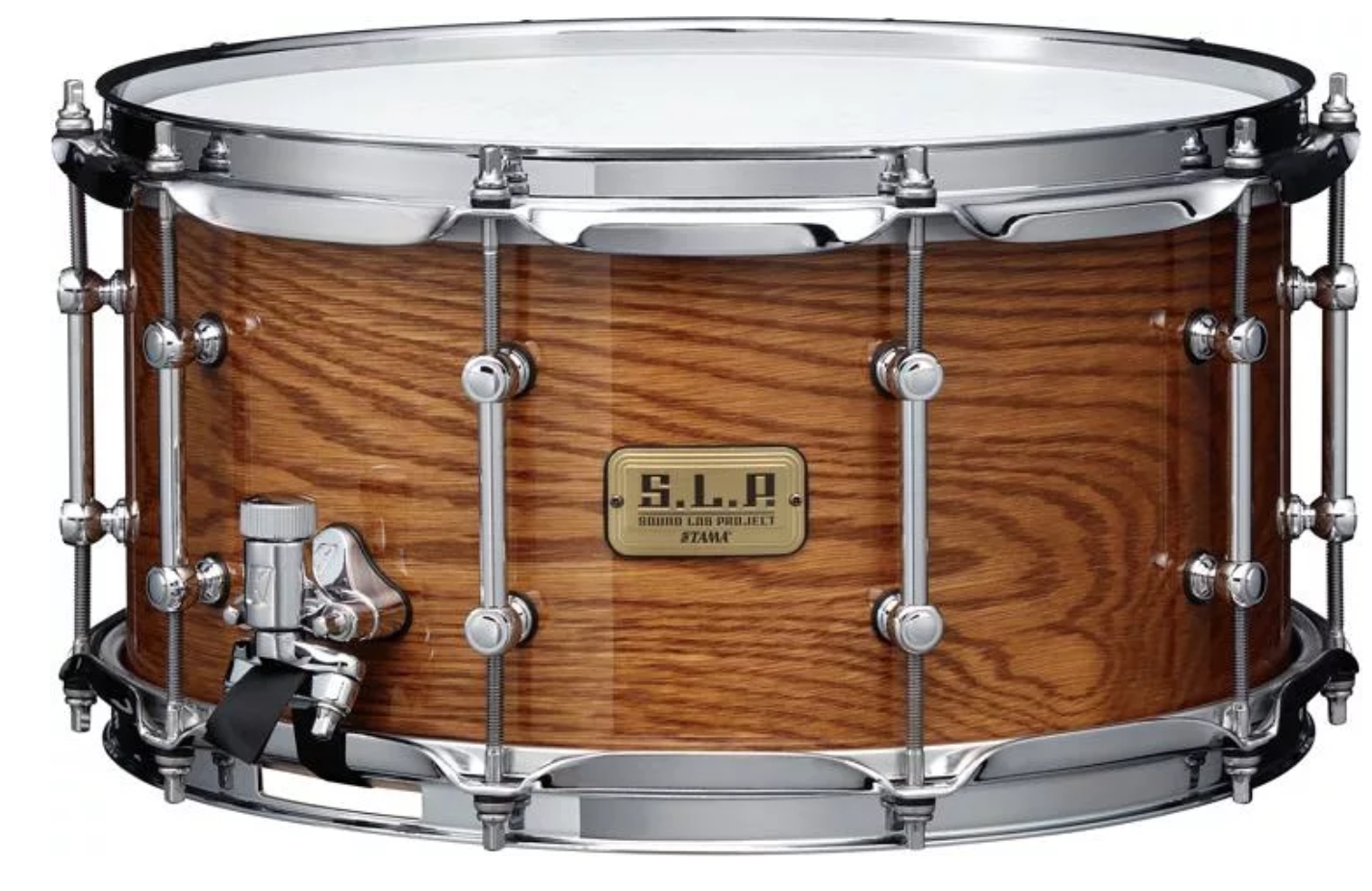 Tama S.L.P. G-Maple Snare Drum - 7 x 14 inch - Gloss Tawny Oak