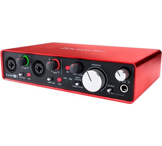 Focusrite Scarlett 2i4 (2nd Gen) USB Audio Interface