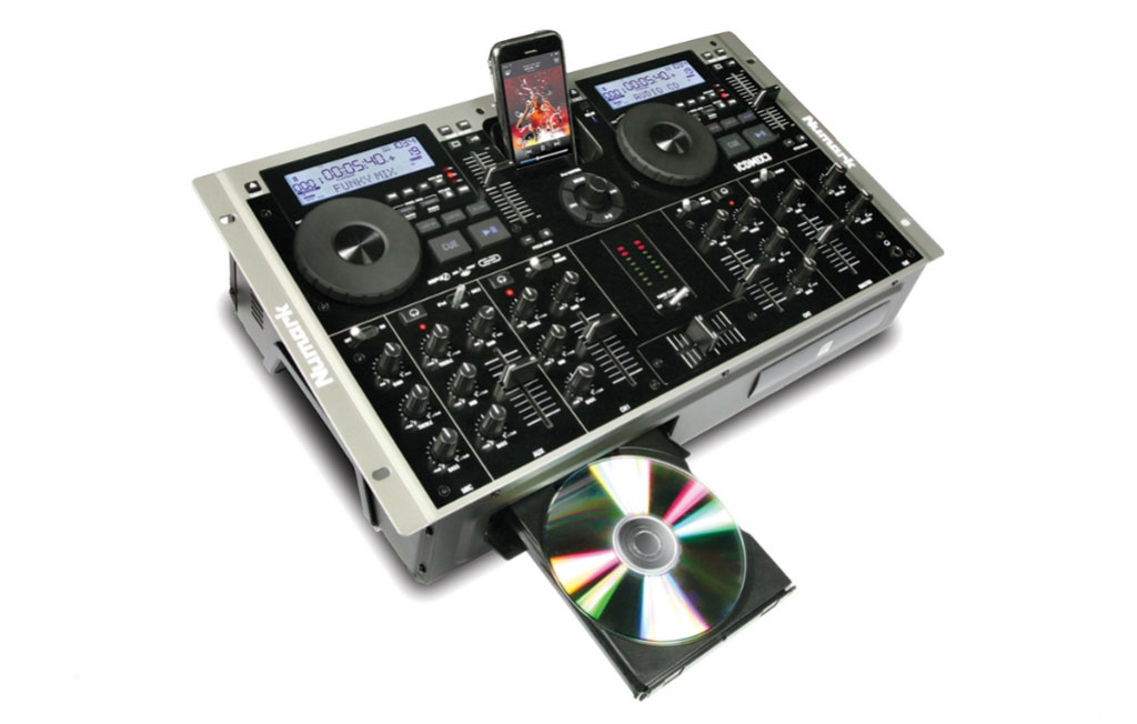 Numark iCDMIX 3 Dual MP3/CD Performance System with Universal Dock for iPod
