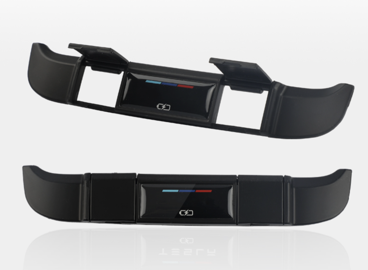 แผ่นครอบช่องUSB แผ่นตกแต่ง ติดตั้งง่ายด้วยตัวอง รถยนต์ Tesla Modal Y และ Modle 3