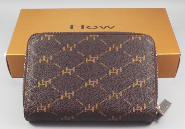 กระเป๋าสตางค์ HOW น้ำตาล ใหม่ แท้