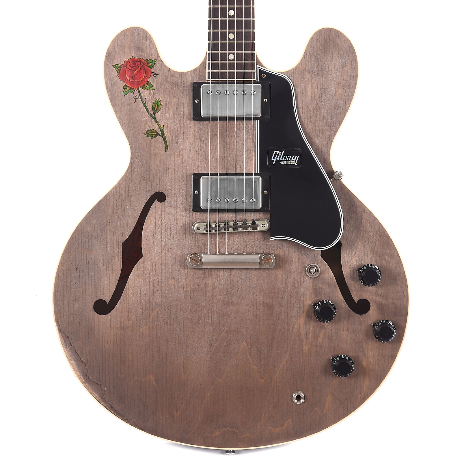Gibson Custom Shop 1959 ES-335 Rose Tattoo Heavy Aged