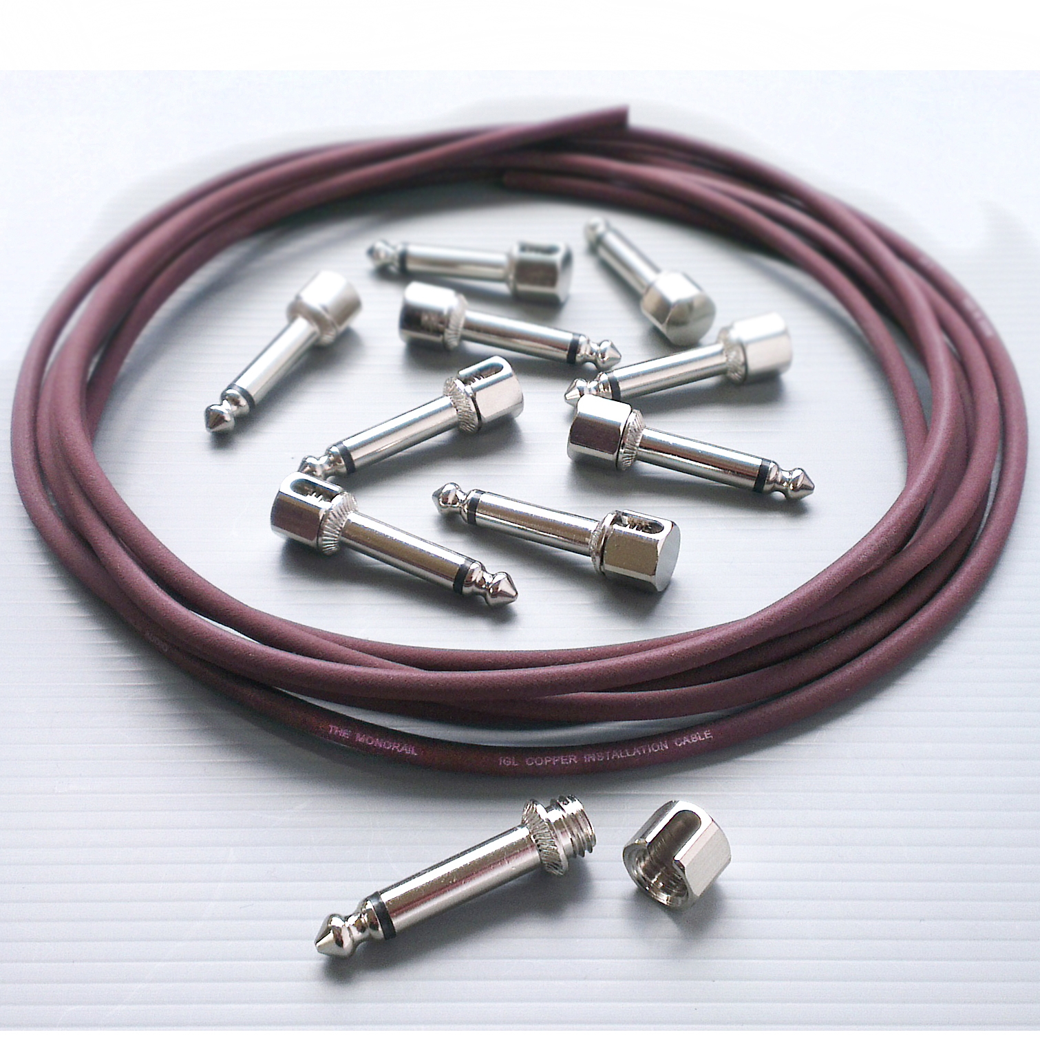 Evidence Audio The Monorail Signal Cable (Burgundy)