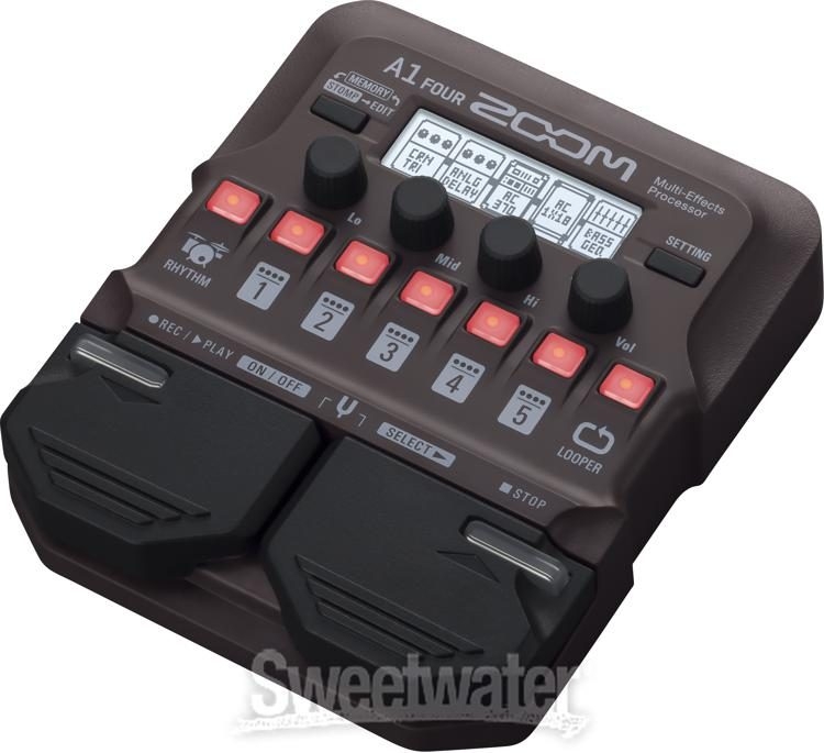 Zoom A1 Four Acoustic Instrument Multi-Effect Processor