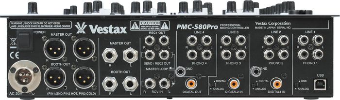 Vestax PMC-580Pro 4-Channel Digital DJ mixer