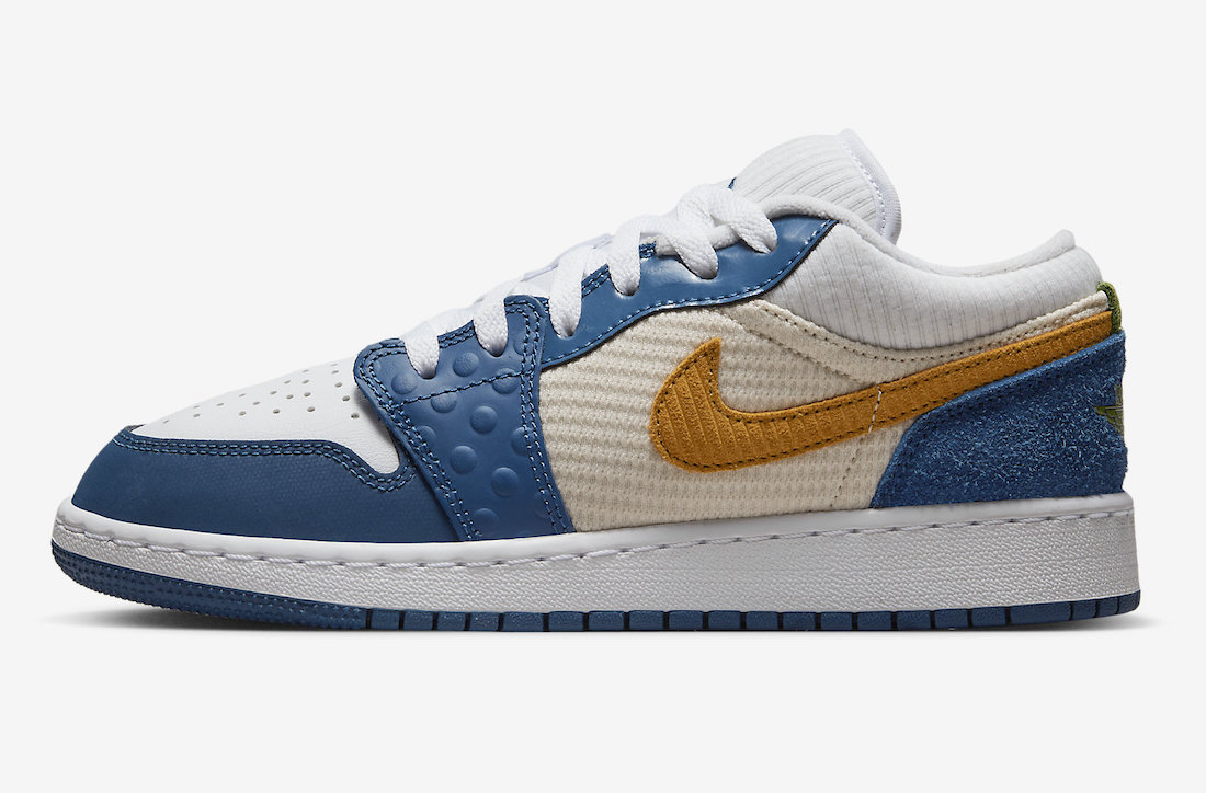 Nike Air Jordan 1 Low Multi-Texture GS