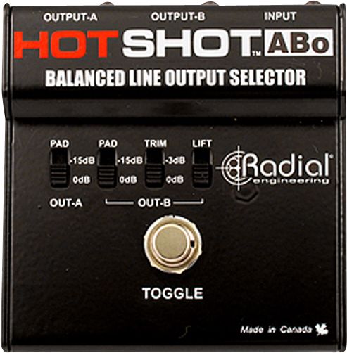 Radial Engineering HotShot ABO Line Output Selector