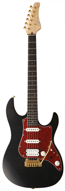 FGN Guitars EXPERT series EOS-FM/R - Transparent Black