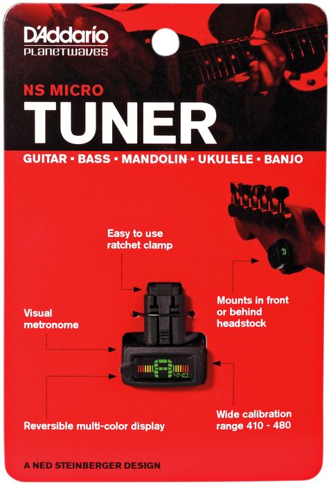 DAddario NS Micro Head stock Tuner