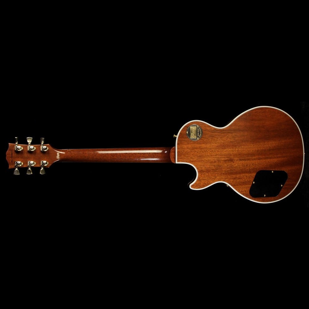 Gibson Custom Shop Music Zoo Exclusive Roasted Les Paul Custom Electric Guitar - Vintage Sunburst