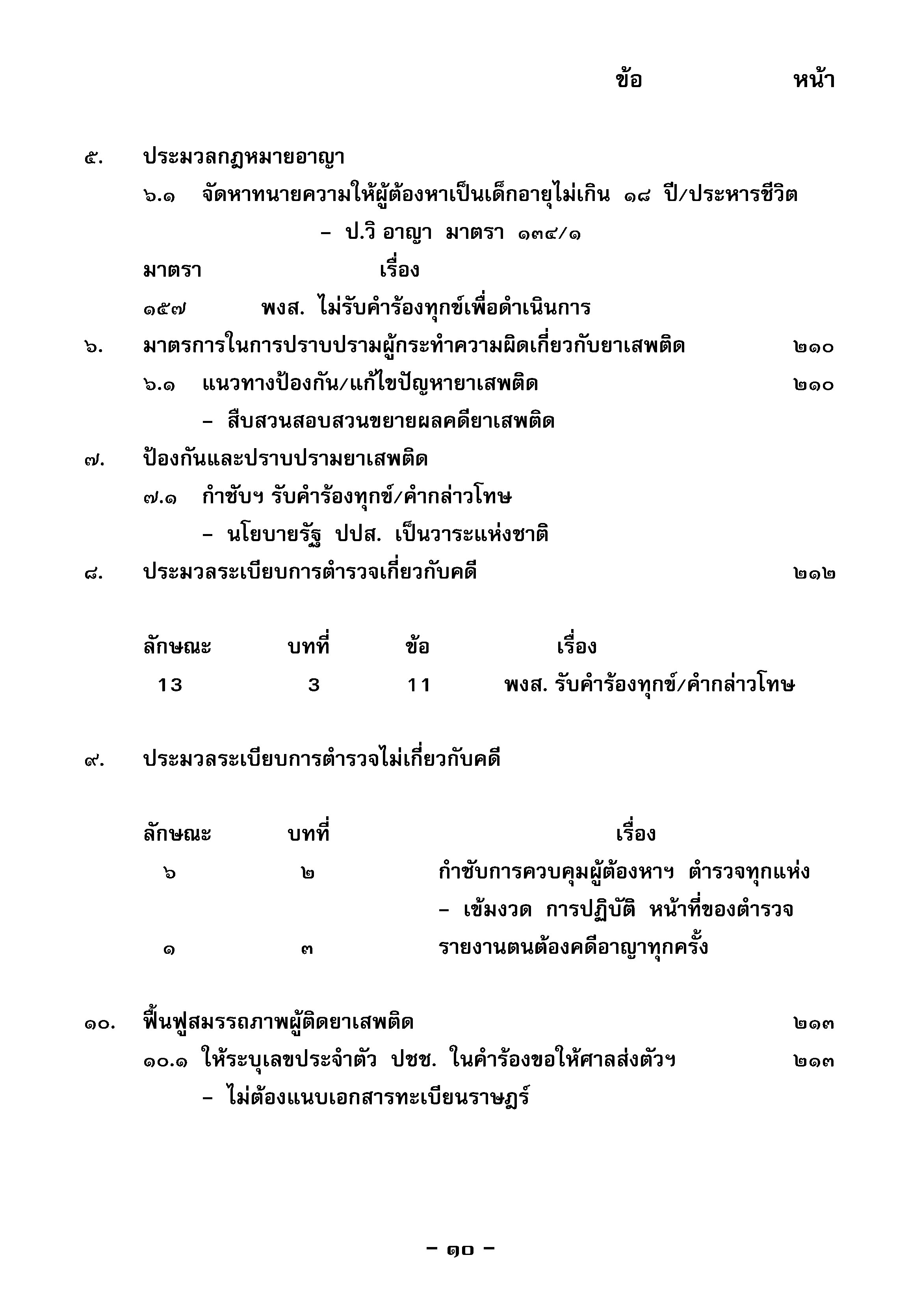 คู่มือประเมินเลื่อนตำแหน่งพนักงานสอบสวน (5B 02)