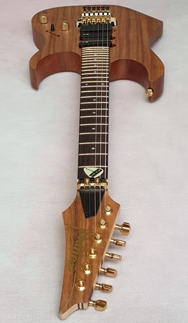 Ibanez Premium RG6PKAG Electric Guitar - Natural Flat