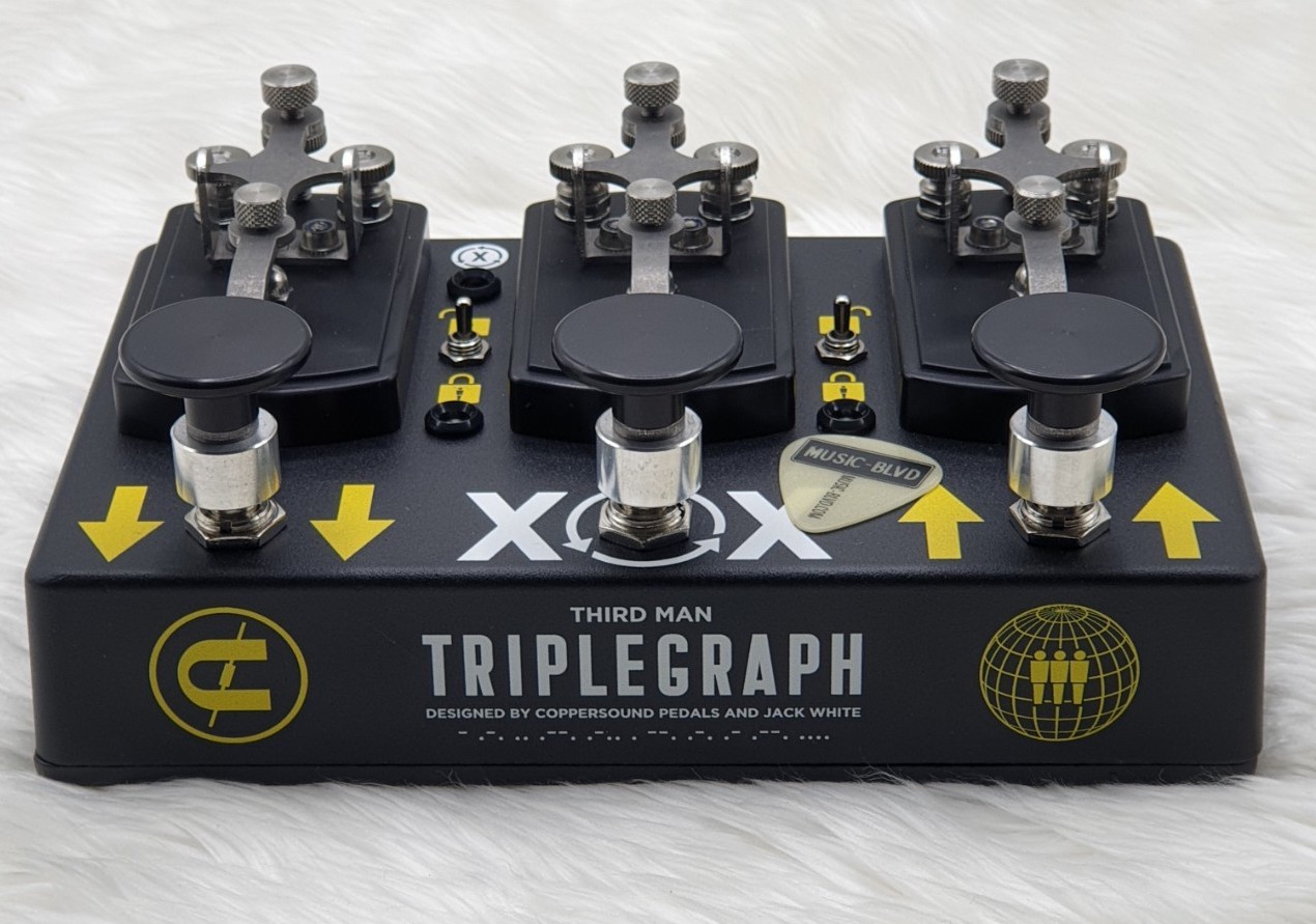 Third Man Hardware x Coppersound Triplegraph Pedal